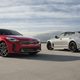 2022 Kia Stinger front and rear quarter views